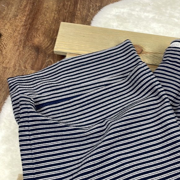 SOLD Madewell Texture & Thread Pull-On Pants in Stripe - Picture 5 of 8